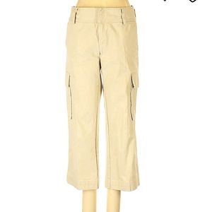 Banana Republic tan cargo pants size 4
